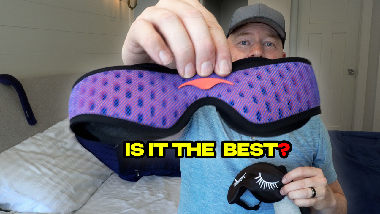 Watch Sleep mask pro vs regular vs manta sleep mask on Amazon Live